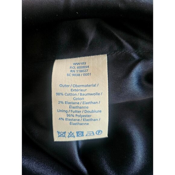 Boden Martha Sheath Dress Sleeveless Yellow Blue and White Floral Print Size 10 - Picture 7 of 7